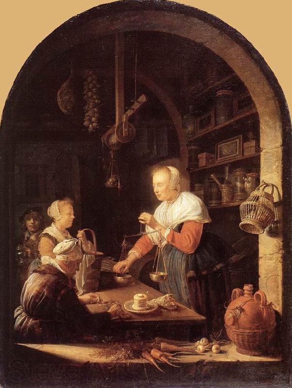 Gerrit Dou The Grocer's Shop Germany oil painting art